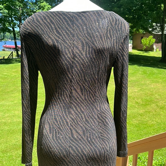 Jessica Howard sparkly wrap-style dress 6-8 - Picture 5 of 11